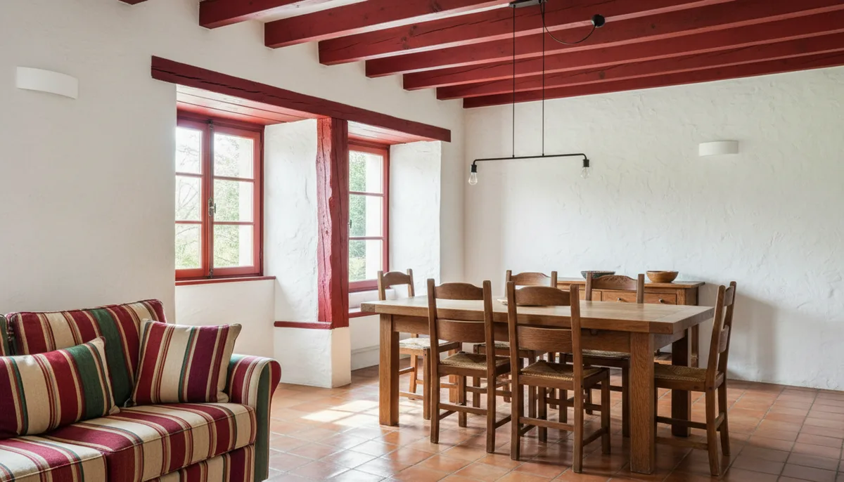 Décoration intérieure maison basque : couleurs, matériaux et inspirations authentiques