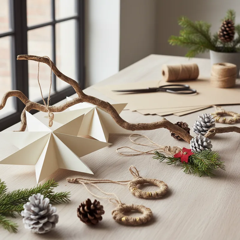 Décoration de noël à fabriquer facile : 10 idées DIY créatives